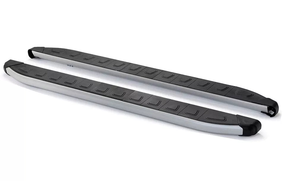 FOR FORD KUGA MK2 RUNNING BOARDS ALUMINIUM SIDE STEPS CUBE STYLE PAIR 2012-2019