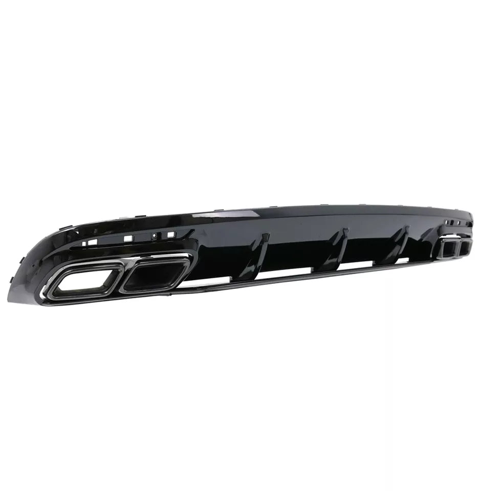 FOR MERCEDES S CLASS COUPE C217 CABRIOLET A217 S65 STYLE AMG REAR DIFFUSER 14-20