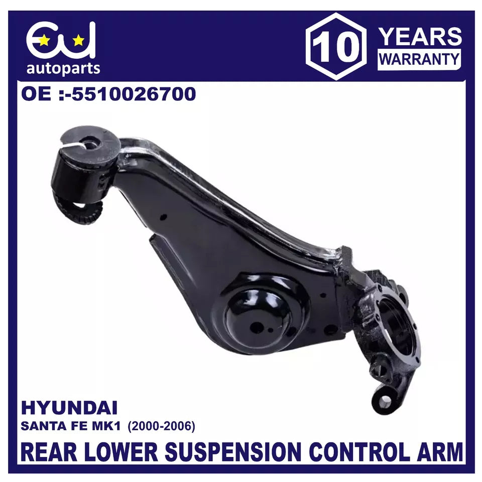 REAR RIGHT LOWER SUSPENSION CONTROL TRAILING ARM FOR HYUNDAI SANTA FE MK1 00-06
