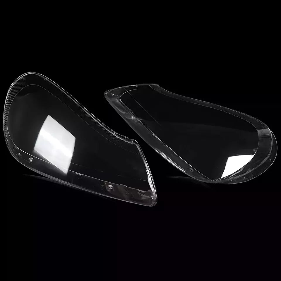 LEFT RIGHT SIDE PAIR HEADLIGHT LENS COVER LAMP FOR PORSCHE CAYENNE 957 2008-2010