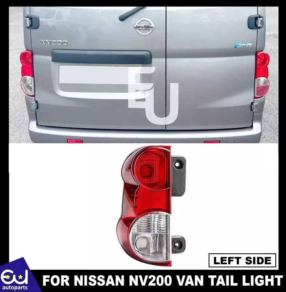REAR LEFT PASSENGER SIDE N/S TAIL LIGHT BRAKE LAMP BLUBS FOR NISSAN NV200 10-19