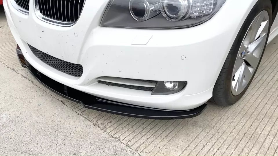 FOR BMW 3 SERIES E90 E91 LCI STANDARD SE SPORT FRONT LIP SPLITTER GLOSS 2009-12