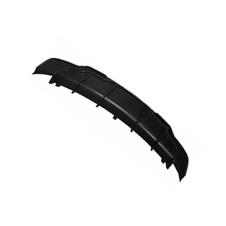 FOR TESLA MODEL 3 REAR BUMPER DIFFUSER LIP SPLITTER GLOSS BLACK 2017-2023