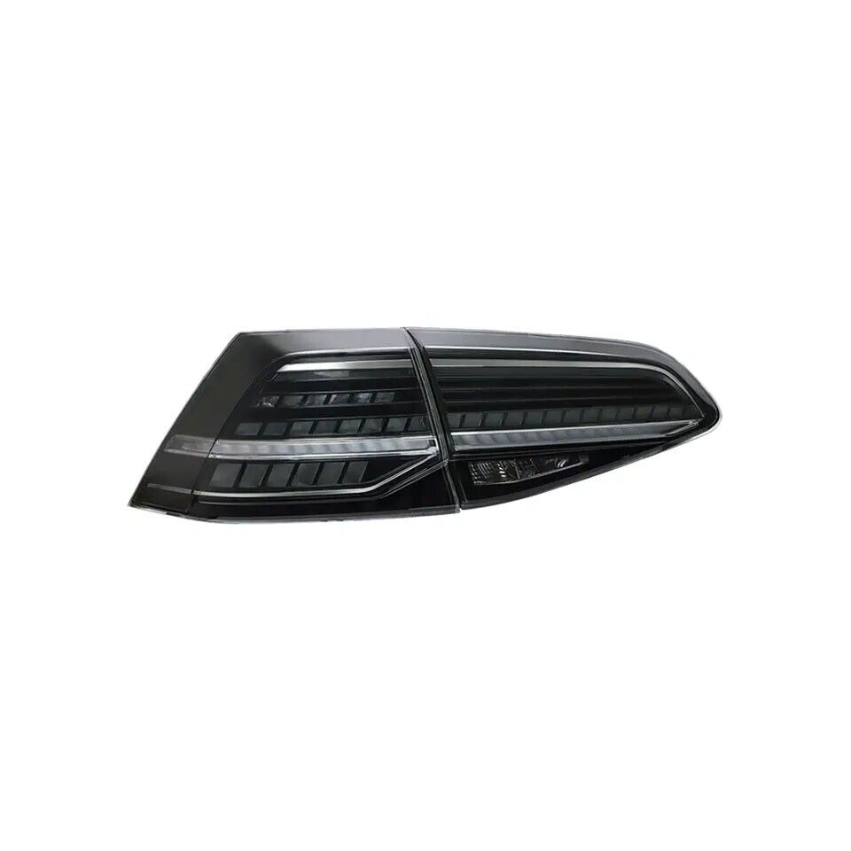 SMOKED REAR TAIL LIGHT LAMP FOR VW GOLF MK7 GTI MK7.5 SMOKED W/SEQUENTIAL 13-20