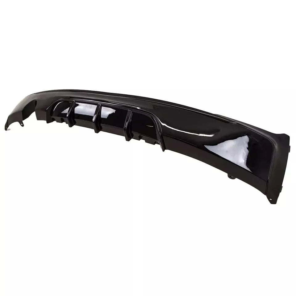 MP STYLE REAR BUMPER DIFFUSER LIP SINGLE OUTLET FOR BMW 2 SERIES F22 F23 14-21
