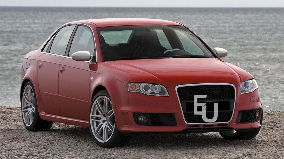 L+R HEADLIGHT LENS COVER HEADLAMP SHELL LAMP SHADE FOR AUDI A4 B7 S4 2005-2008
