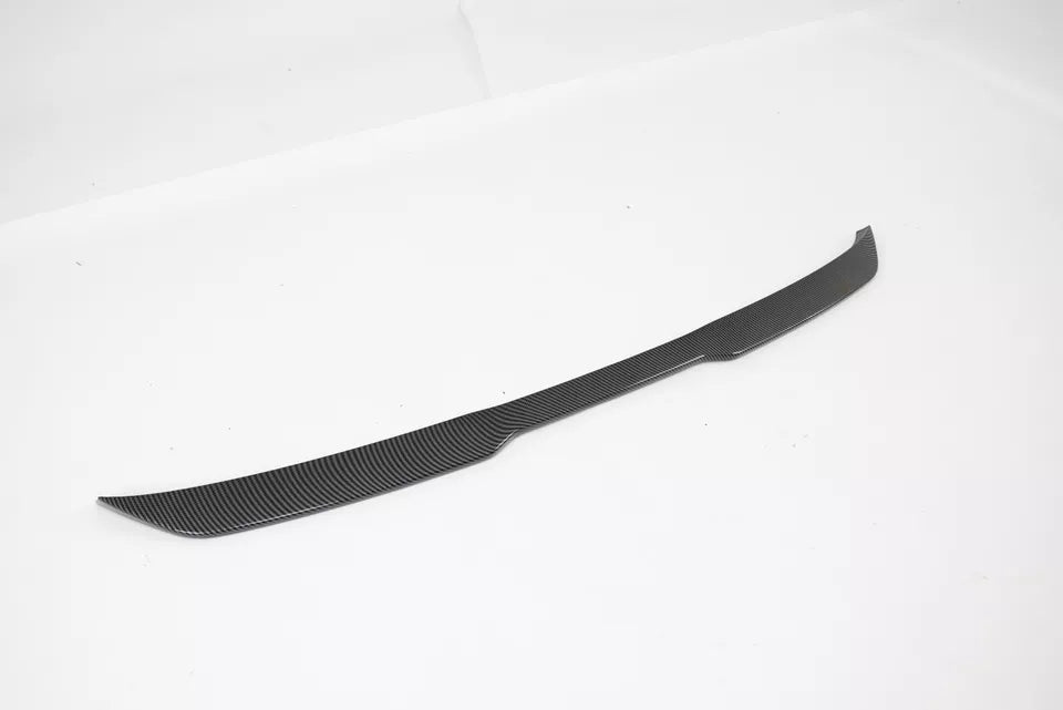 REAR TRUNK BOOT SPOILER LIP CS STYLE FOR BMW 5 SERIES G30 M5 F90 16+ CARBON LOOK