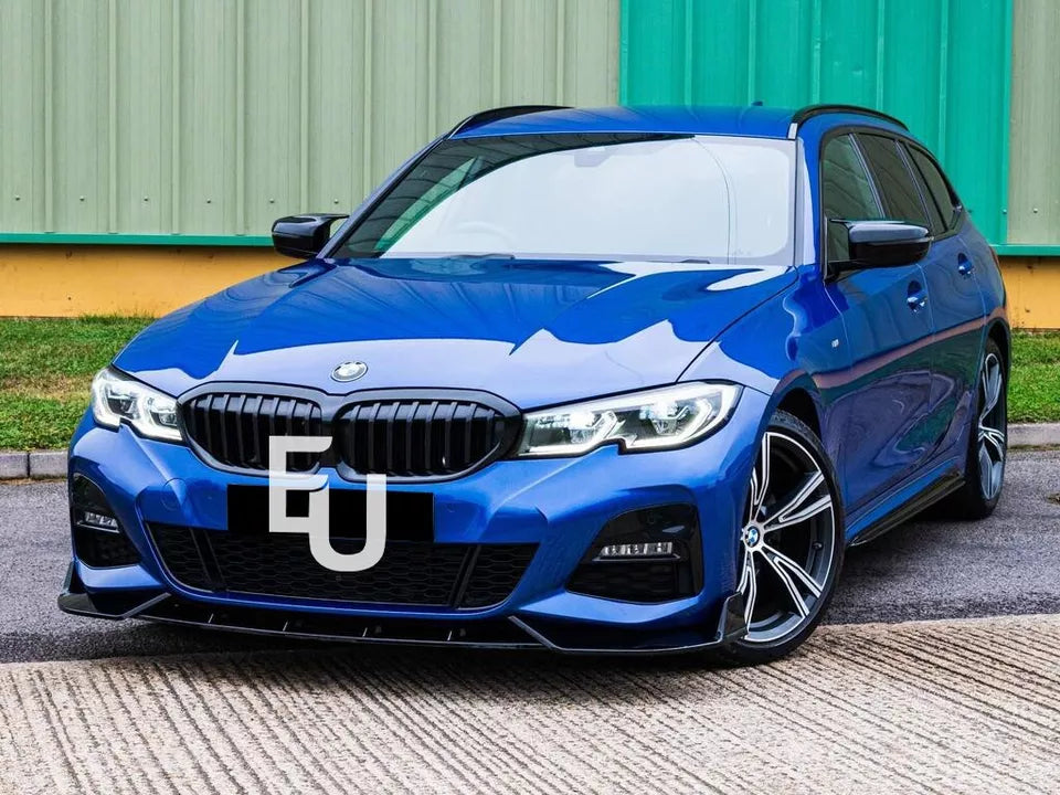 BODY KIT BODYKIT FOR BMW 3 SERIES G21 FRONT SPLITTER REAR DIFFUSER SKIRT W/O LED