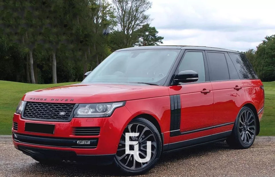 FOR RANGE ROVER VOGUE L405 13-17 LWB BLACK EDITION BLACK BODY KIT TRIMS VENTS