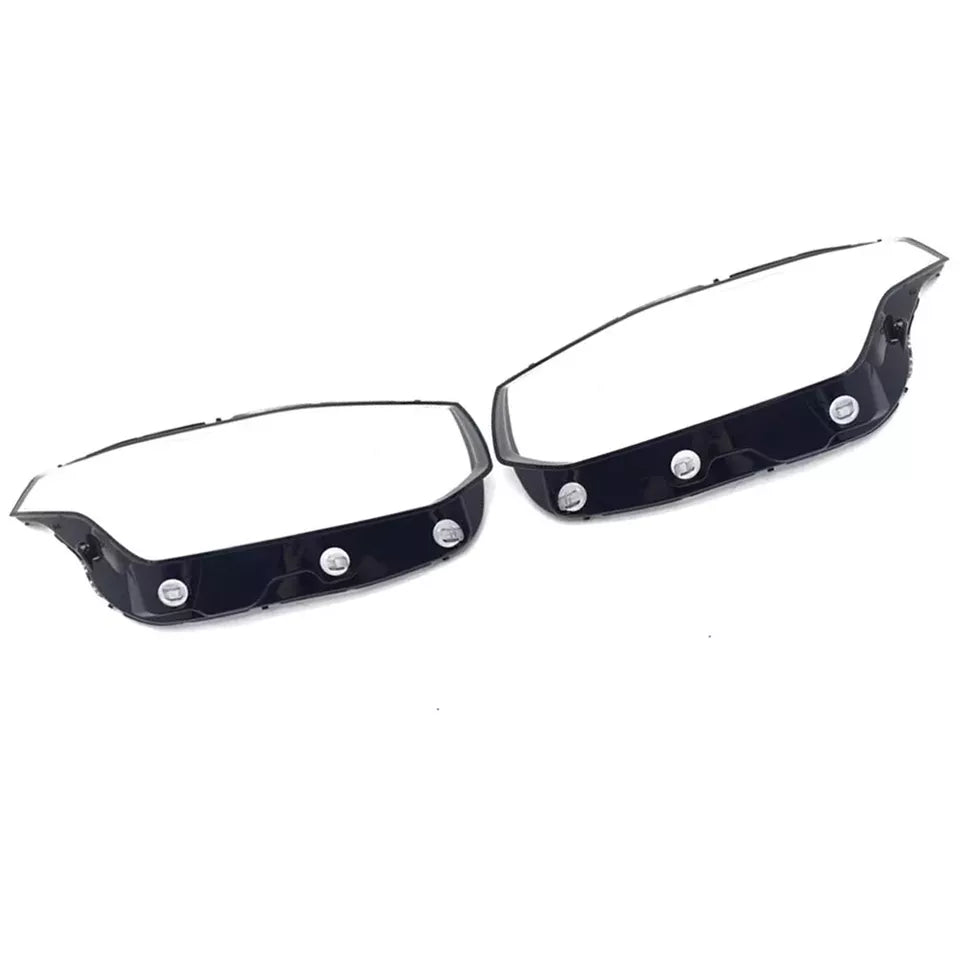 FRONT HEADLIGHT LAMP LENS COVER FOR VOLVO XC90 MK2 LEFT RIGHT SIDE PAIR 15-2022