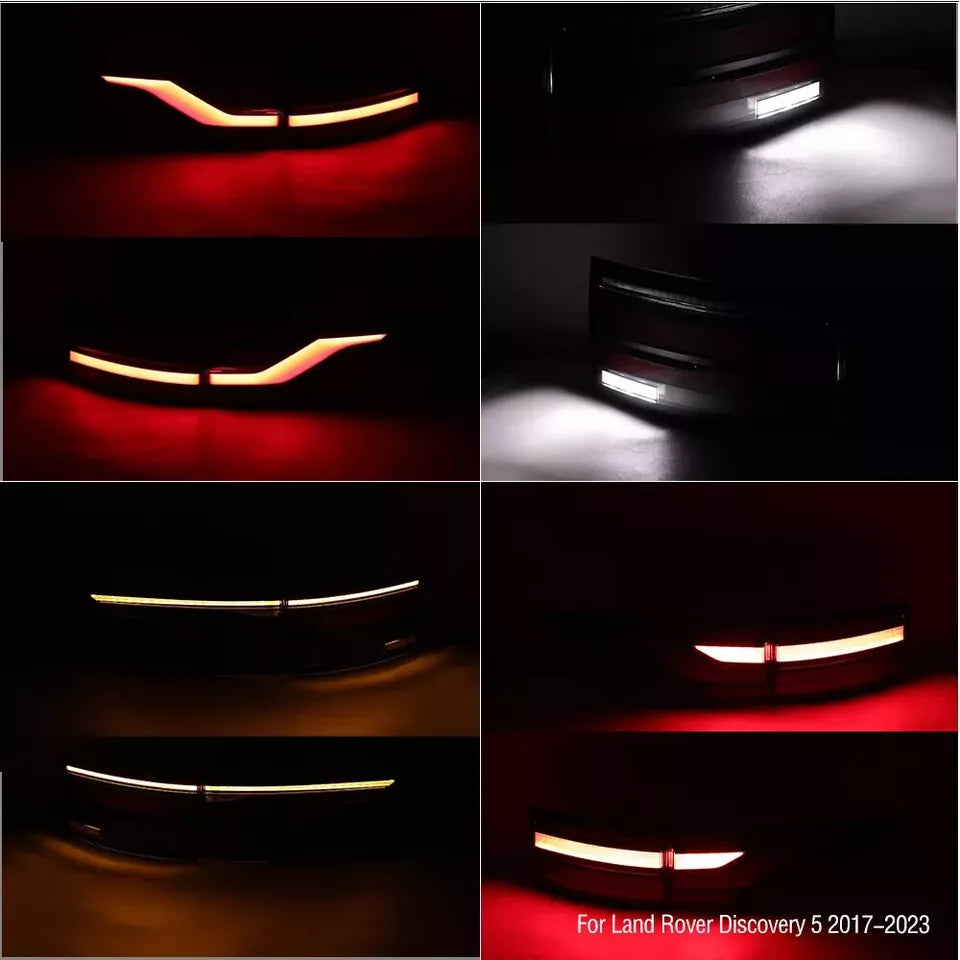 4PCS REAR OUTER INNER TAIL LAMP LIGHT FOR LAND ROVER DISCOVERY 5 L462 2017+