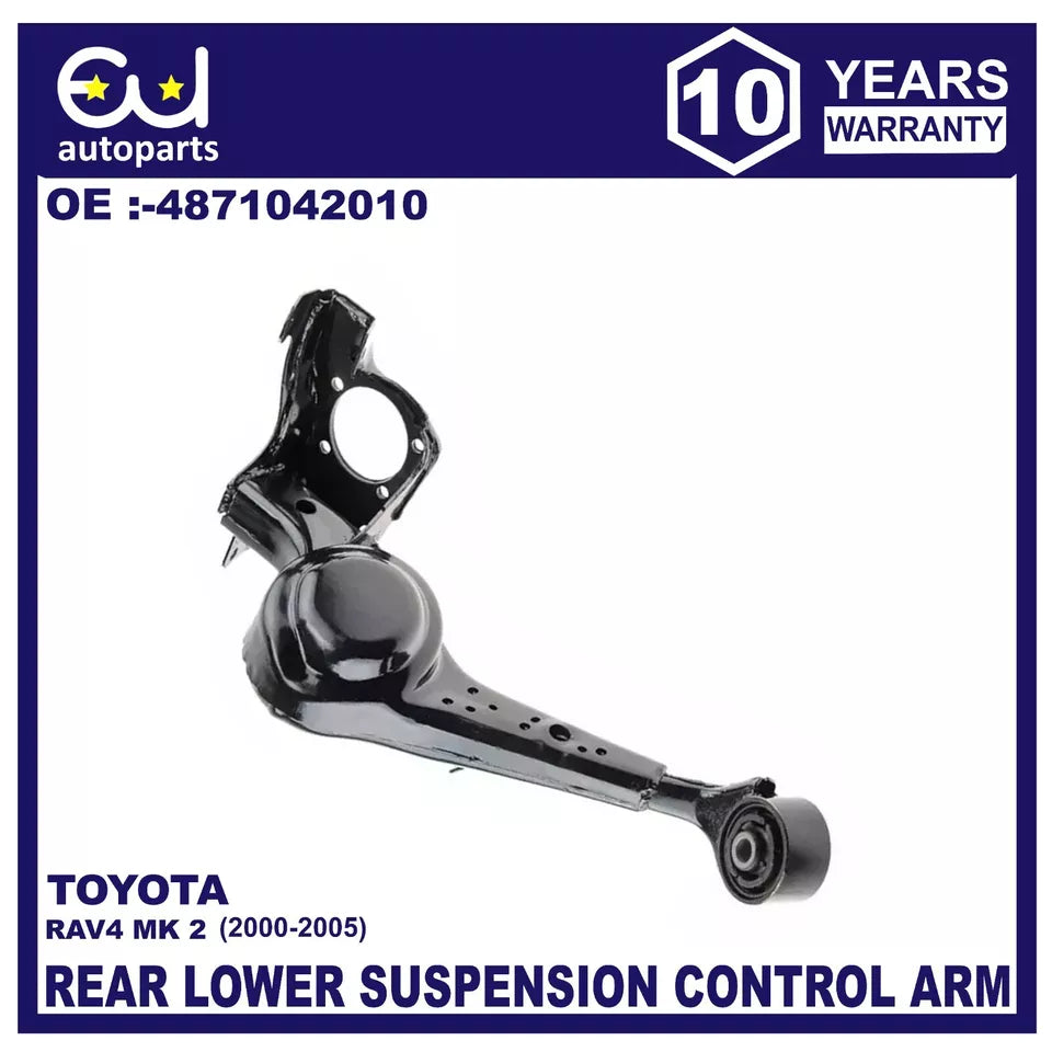 REAR LOWER RIGHT SUSPENSION TRAILING CONTROL ARM FOR TOYOTA RAV4 _A2_ MK2 00-05