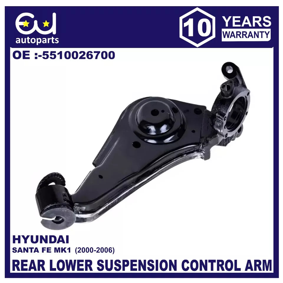REAR RIGHT LOWER SUSPENSION CONTROL TRAILING ARM FOR HYUNDAI SANTA FE MK1 00-06