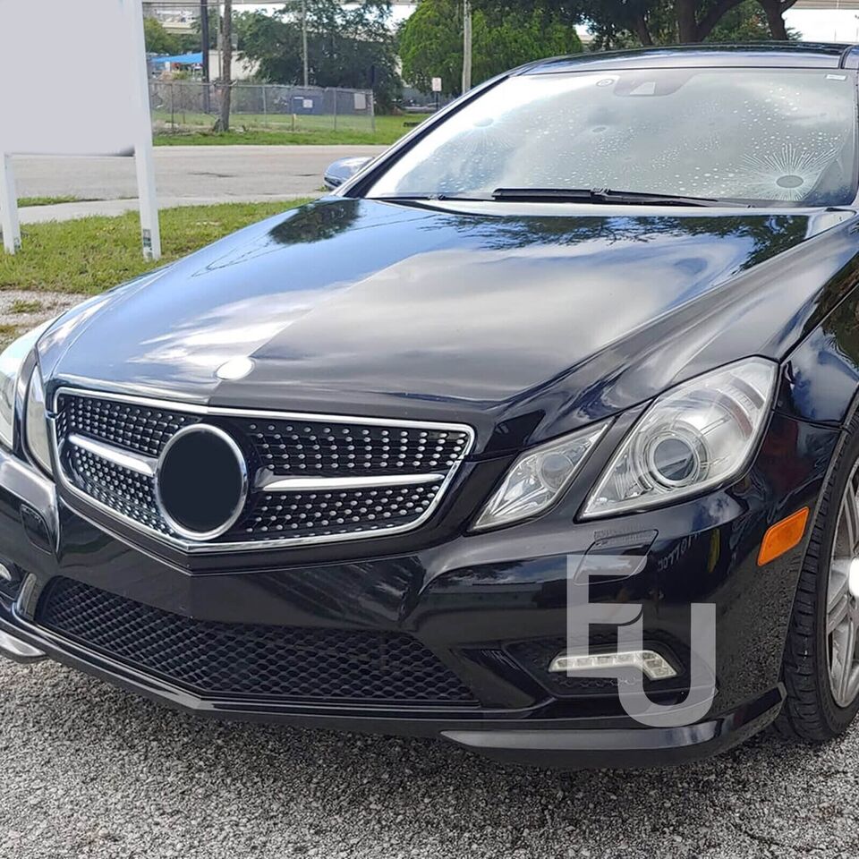 FRONT GRILLE GRILL FOR MERCEDES E CLASS W207 C207 A207 COUPE 9-13 DIAMOND CHROME
