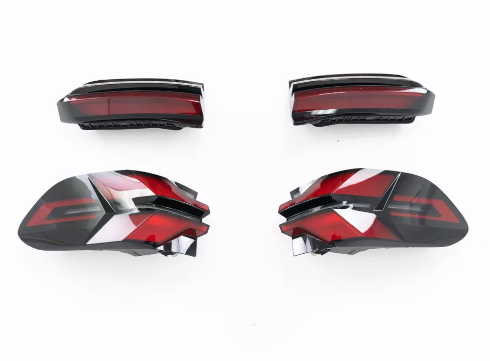 FOR BMW X5 G05 UPGRADE LED REAR OUTER INNER TAIL LIGHT BRAKE LAMP 18-25 FACELIFT