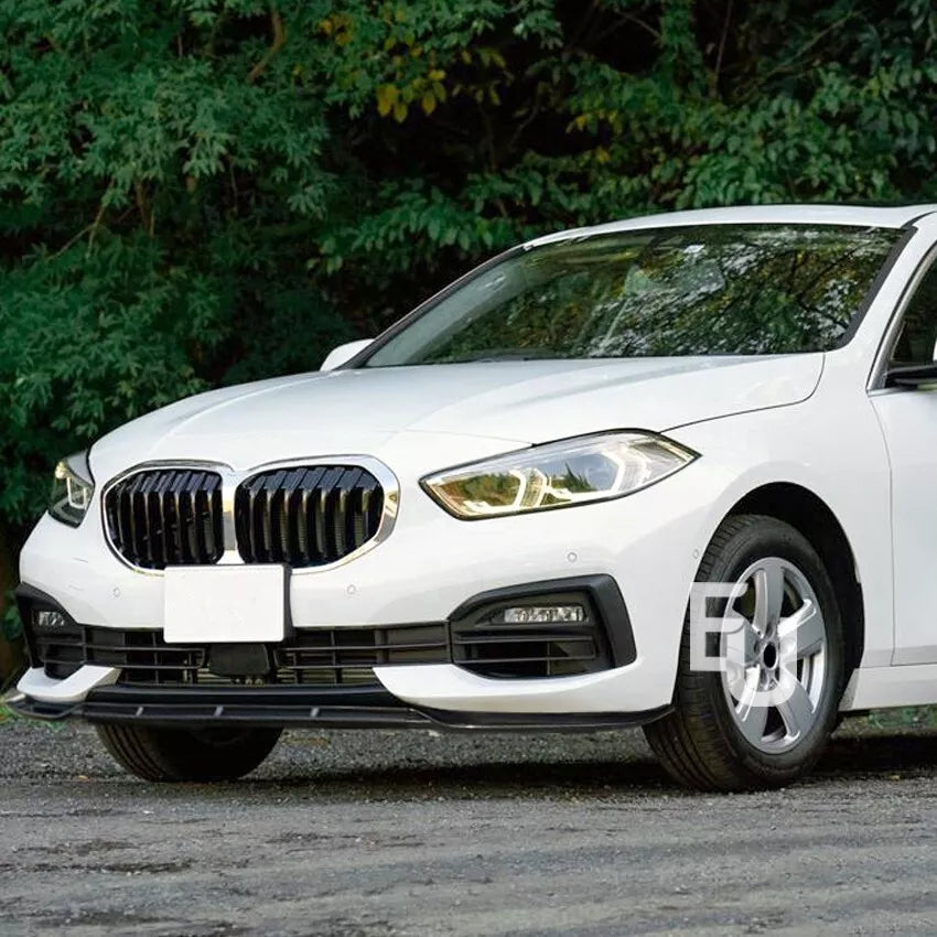 FOR BMW 1 SERIES F40 STANDARD SE SPORT FRONT SPLITTER LIP GLOSS BLACK 2019-2023