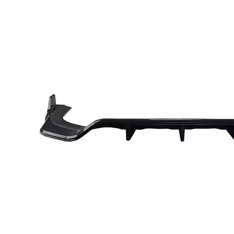 REAR BUMPER DIFFUSER FOR MERCEDES BENZ GLC COUPE C254 AMG LINE GLOSS BLACK 2023+