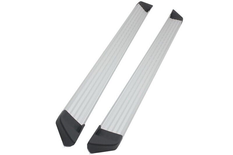 FOR NISSAN X-TRAIL T31 MK2 SIDE STEPS RUNNING BOARDS STEEL BASIC 2007-2013