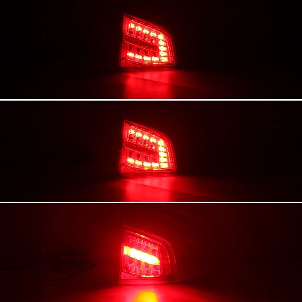 LEFT N/S LED INNER REAR TAIL LIGHT BRAKE LAMP FOR AUDI A6 C6 SALOON 2009-2011 UK