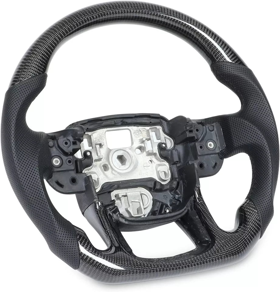 HEATED STEERING WHEEL FOR RANGE ROVER SPORT DISCOVERY SPORT REAL CARBON FIBER