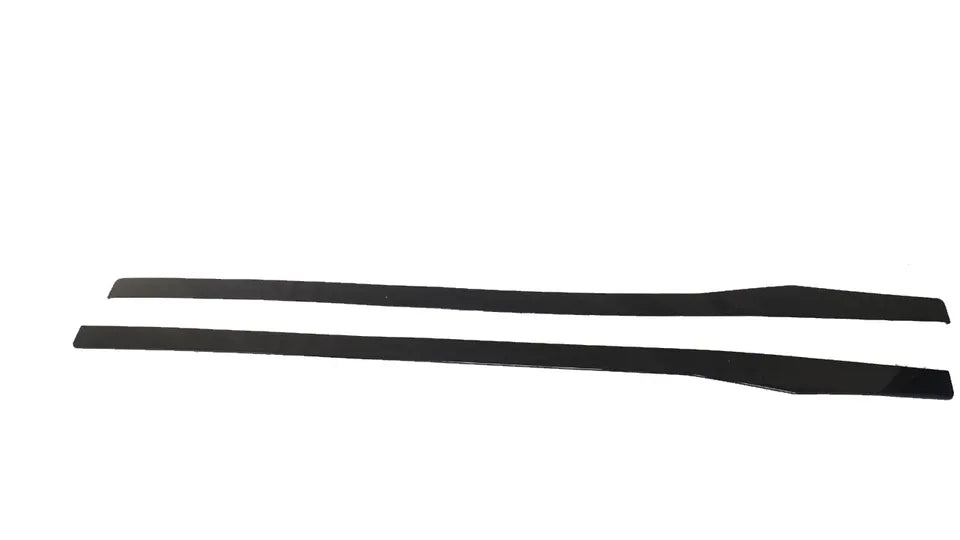 FOR MERCEDES C CLASS W205 C205 A205 W204 C204 SIDE SKIRT EXTENTION GLOSS 2015+