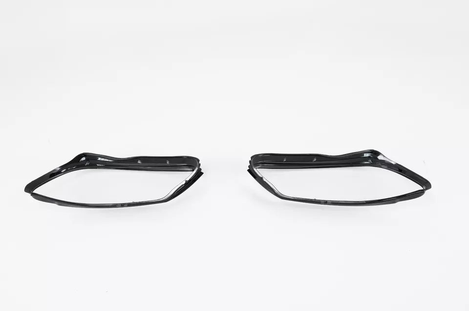 LEFT RIGHT SIDE PAIR HEADLIGHT LENS COVER LAMP FOR VW CADDY MK3 2010-2014