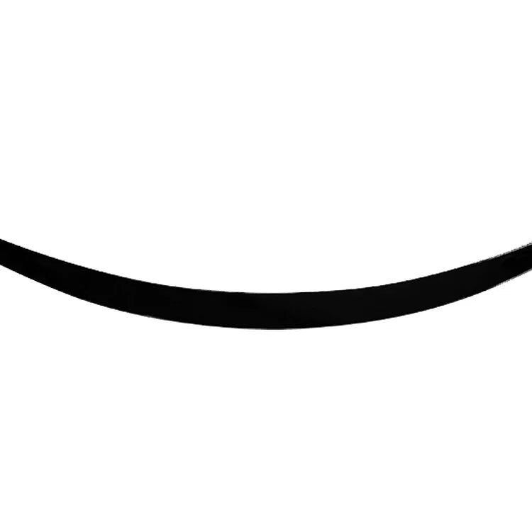 FOR TESLA MODEL S SEDAN 12-2023 GLOSS BLACK REAR TRUNK BOOT LIP SPOILER WING LIP