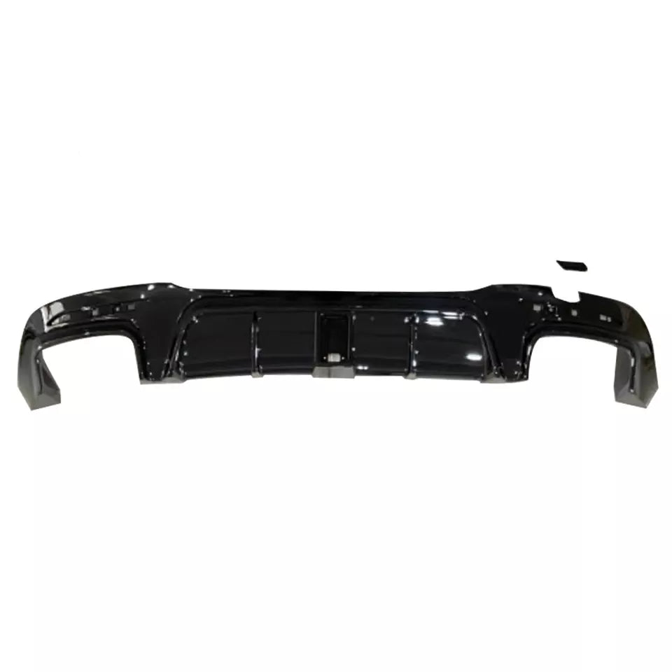FOR MERCEDES S CLASS W222 S63 B STYLE AMG REAR DIFFUSER TAILPIPE 2017+ FACELIFT