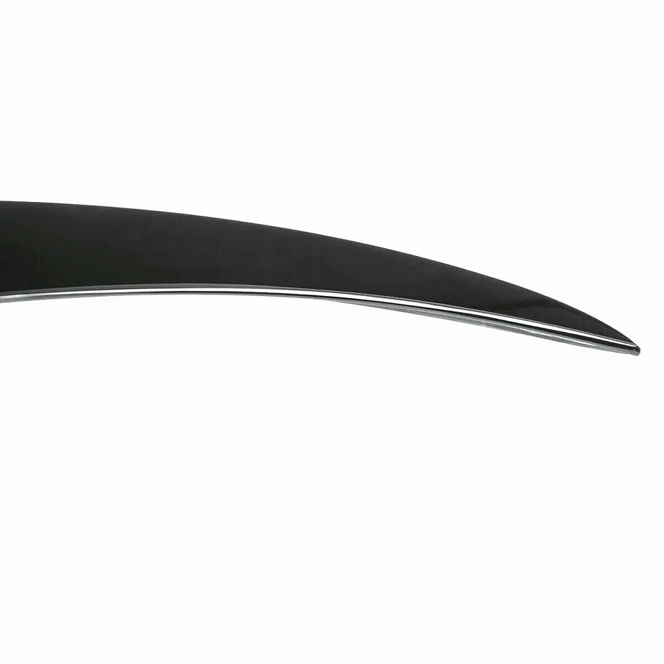 REAR TRUNK BOOT SPOILER LIP FOR MERCEDES CLA W117 C117 AMG STYLE WING GLOSS BLK