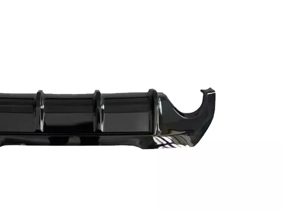 REAR DIFFUSER FOR BMW 1 SERIES F40 M SPORT DAUL EXHAUST 135I GLOSS BLACK 2019+