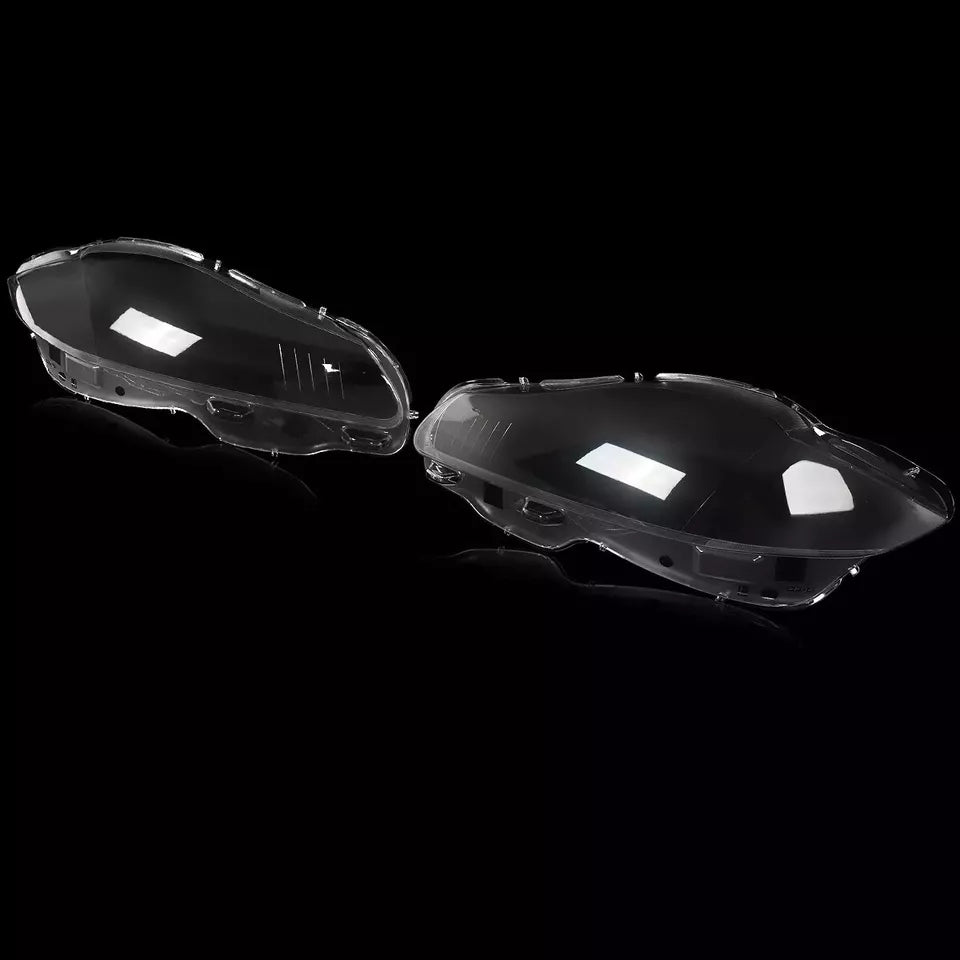 LEFT RIGHT SIDE PAIR HEADLIGHT LENS COVER LAMP FOR JAGUAR XJ XJL 2010-2019