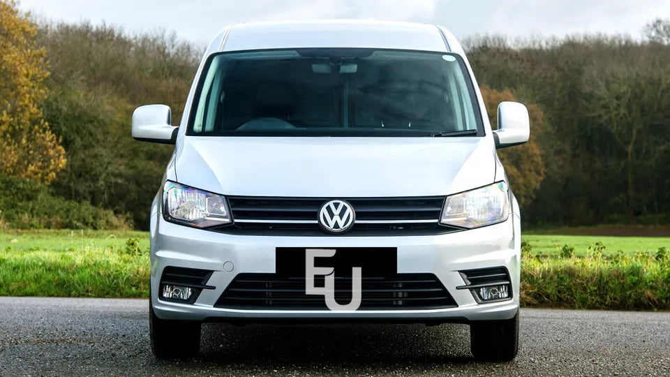 LEFT RIGHT SIDE PAIR SET HEADLIGHT LAMP LENS COVER FOR VW CADDY IV MK4 2015-2020