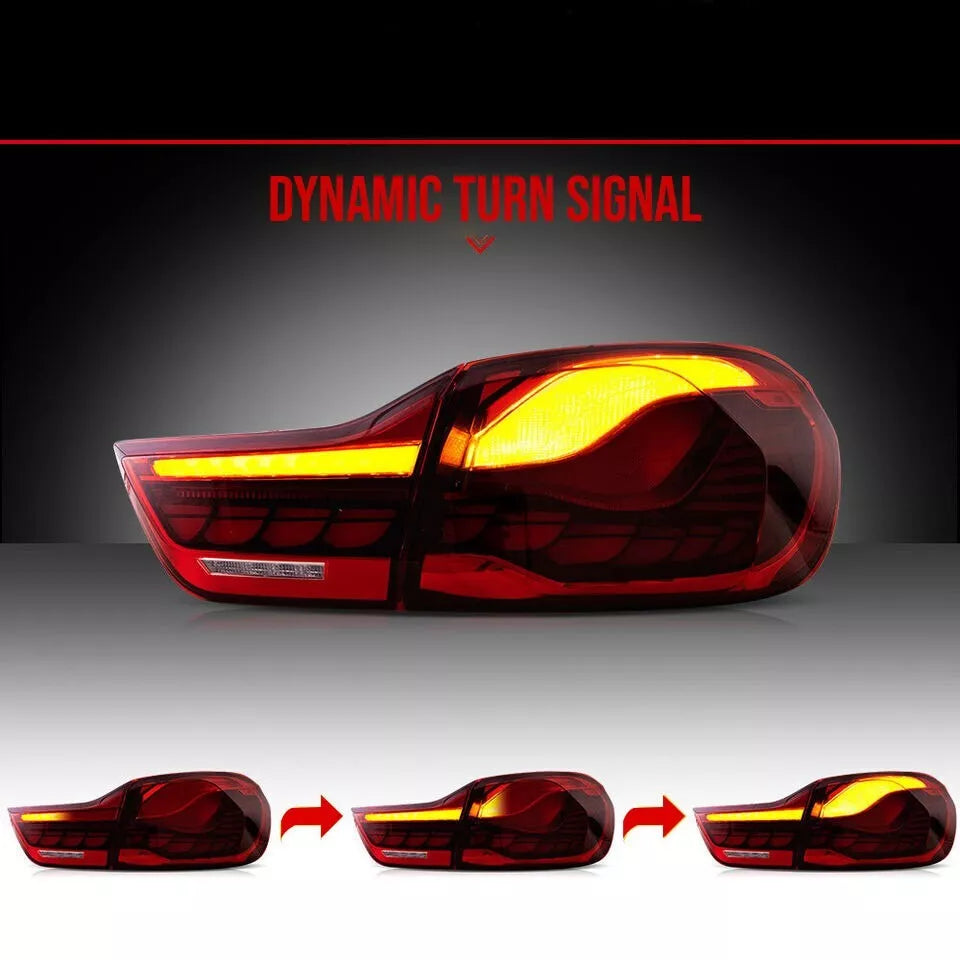 FOR BMW 4 SERIES F32 F33 F36 M4 F82 F83 2014-2020 GTS FULL LED TAIL LIGHTS LAMPS