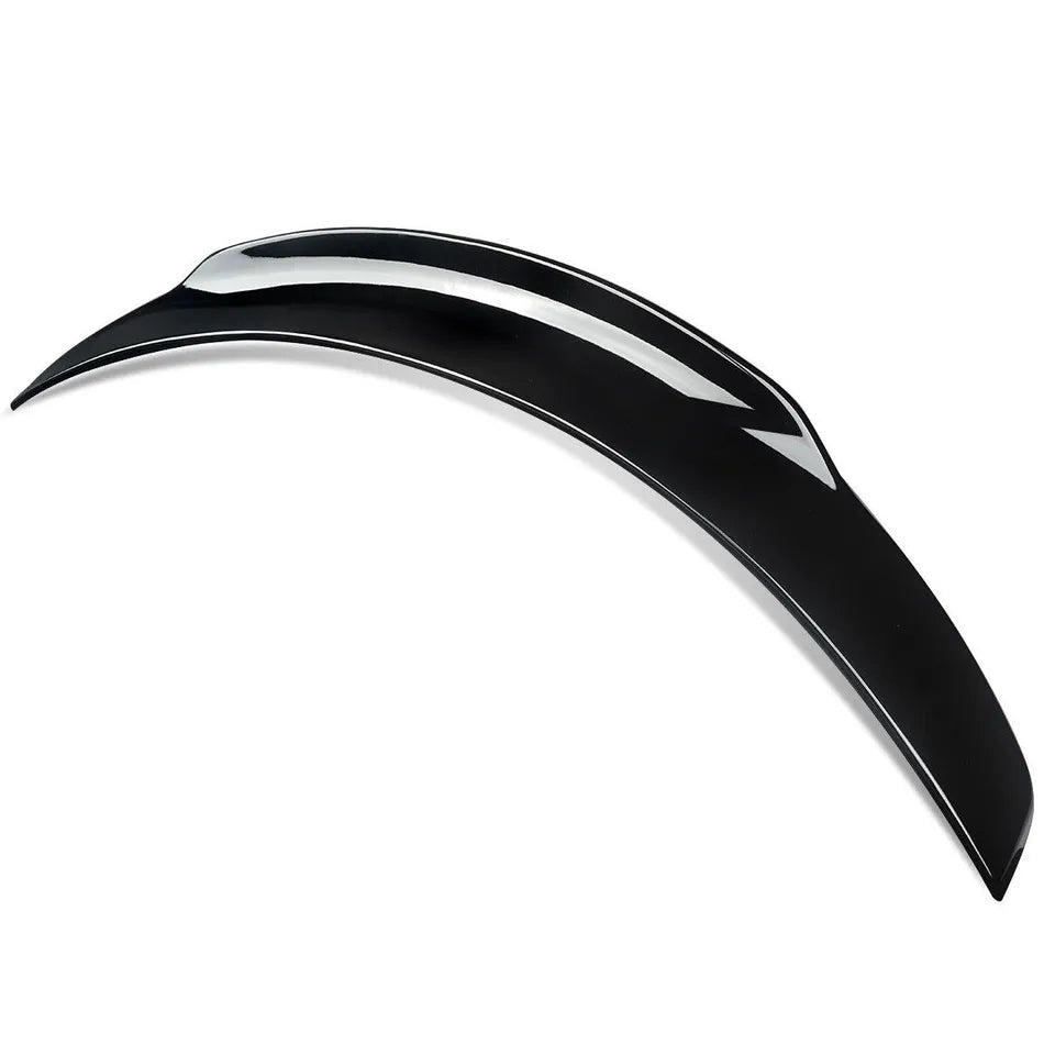 MERCEDES C CLASS C205 COUPE AMG REAR BOOT SPOILER PSM STYLE GLOSS BLACK 15+