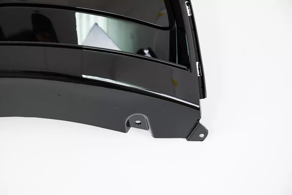 FOR BMW 1 SERIES F20 F21 PRE-LCI 2011-2014 M SPORT GLOSS BLACK REAR DIFFUSER LIP