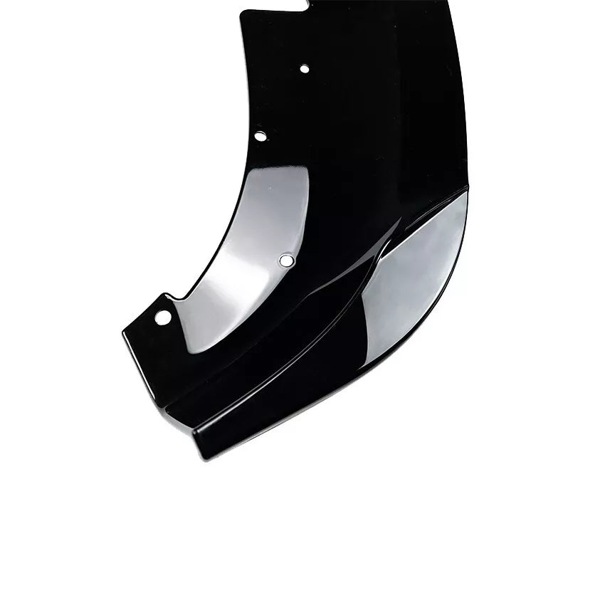 FOR BMW X3 G01 PRE-LCI STANDARD SE FRONT SPLITTER SPOILER LIP 18-21 GLOSS BLACK