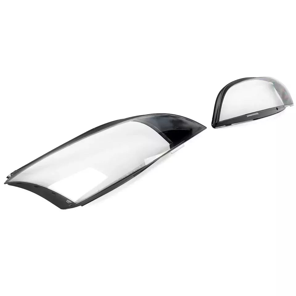 FOR AUDI TT LEFT RIGHT SIDE PAIR FRONT HEADLIGHT HEADLAMP LENS COVER 2008-2014