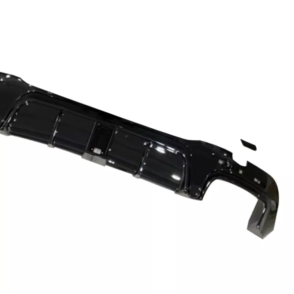FOR MERCEDES S CLASS W222 S63 B STYLE AMG REAR DIFFUSER TAILPIPE 2017+ FACELIFT