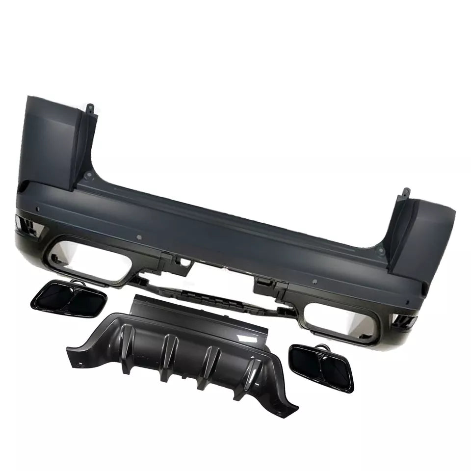 FOR RANGE ROVER SPORT L494 SVR STYLE REAR BUMPER BODY KIT BODYKIT TAIL