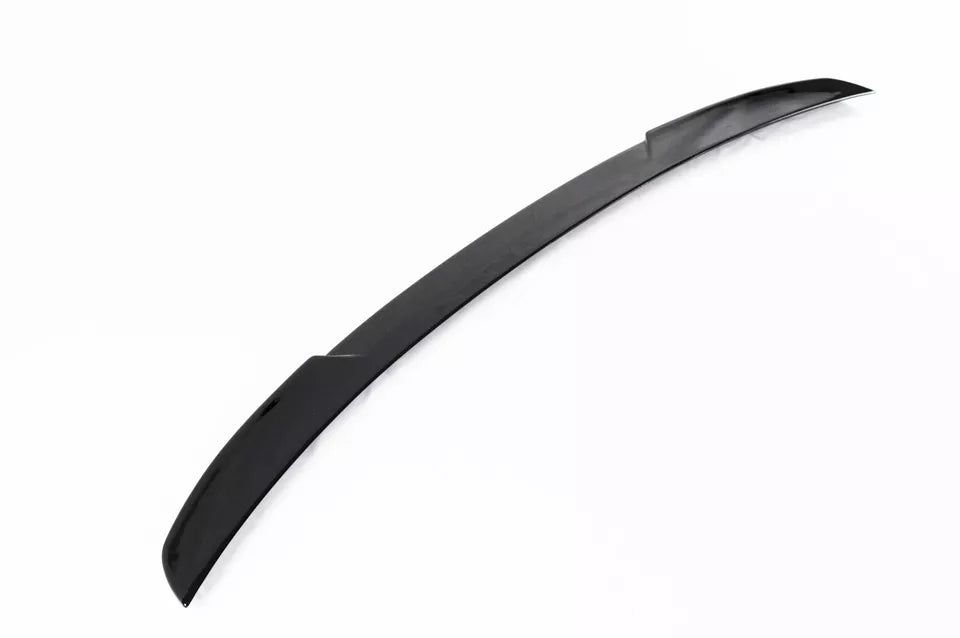 FOR AUDI A6 C8 SALOON REAR BOOT TRUNK SPOILER V STYLE GLOSS BLACK 2018+ OEM FIT