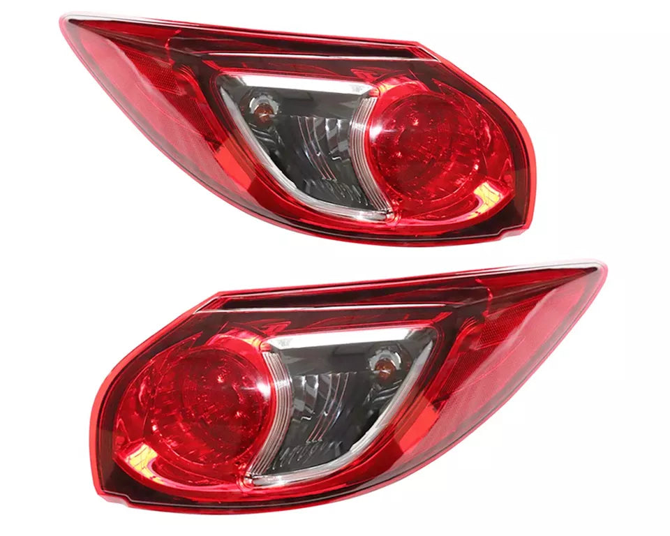 Mazda CX-5 SUV 2012–2015 Outer Rear Tail Light Lamp Assembly Pair (LH & RH)
