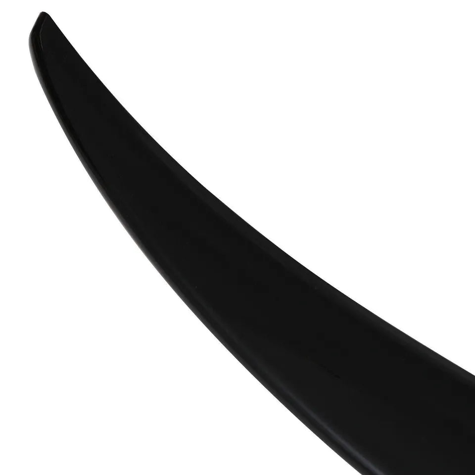 REAR TRUNK BOOT SPOILER LIP FOR MERCEDES BENZ W205 C CLASS ABS GLOSS BLACK