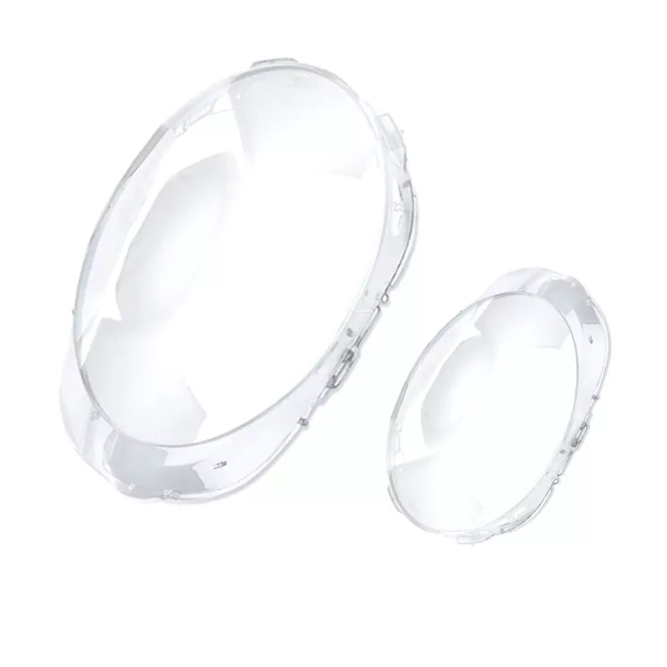 FOR BMW MINI F56 3 DOOR COOPER 11-15 PAIR LEFT RIGHT HEADLIGHT LENS CLEAR COVER
