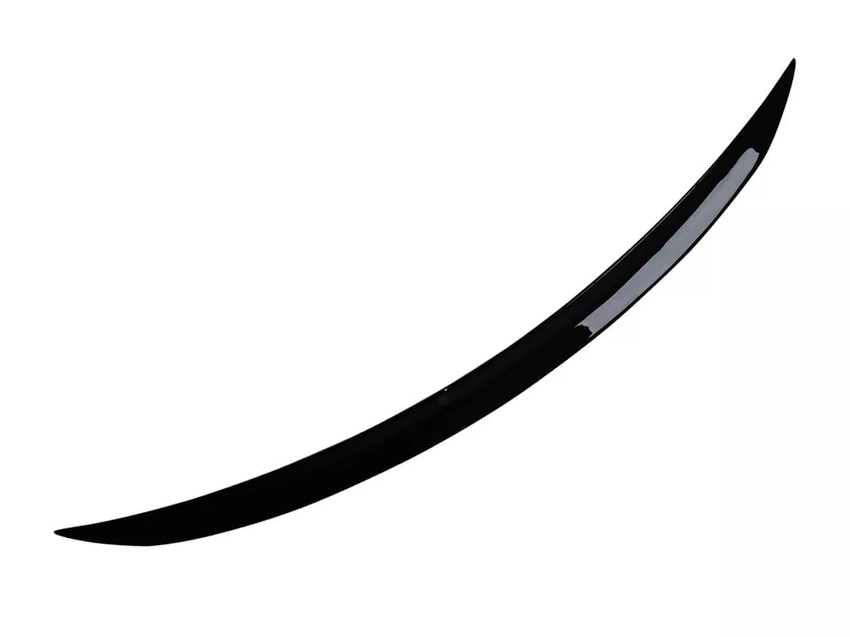 FOR MERCEDES E CLASS W212 AMG REAR TRUNK BOOT SPOILER LIP WING 08-16 GLOSS BLACK