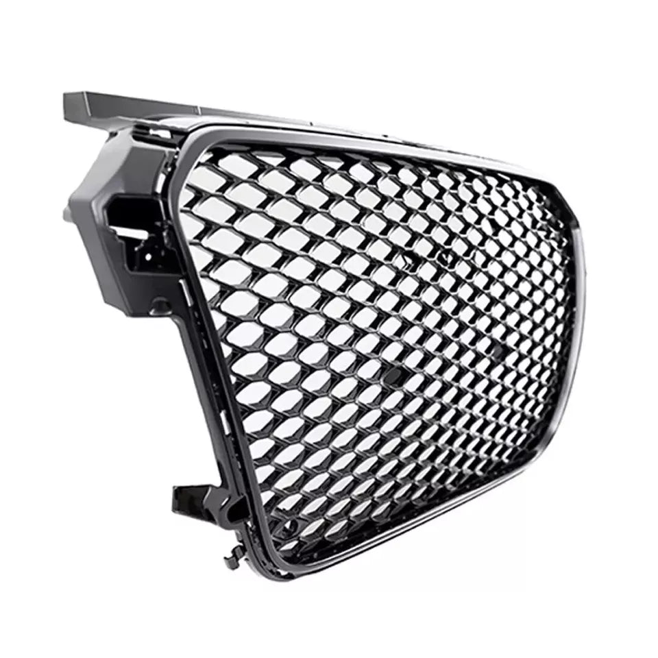 FOR AUDI A1 8X S LINE S1 2010-2015 FRONT GRILLE HONEYCOMB GRILL RS1 STYLE BLACK