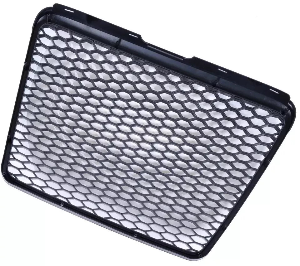 FOR AUDI A6 C6 4F RS6 STYLE 08-11 GLOSS BLACK HONEYCOMB MESH BUMPER GRILL GRILLE