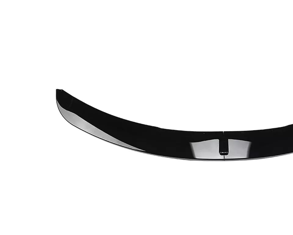 FOR BMW 3 SERIES E90 E91 M SPORT PRE-LCI FRONT SPLITTER LIP GLOSS BLACK 04-08