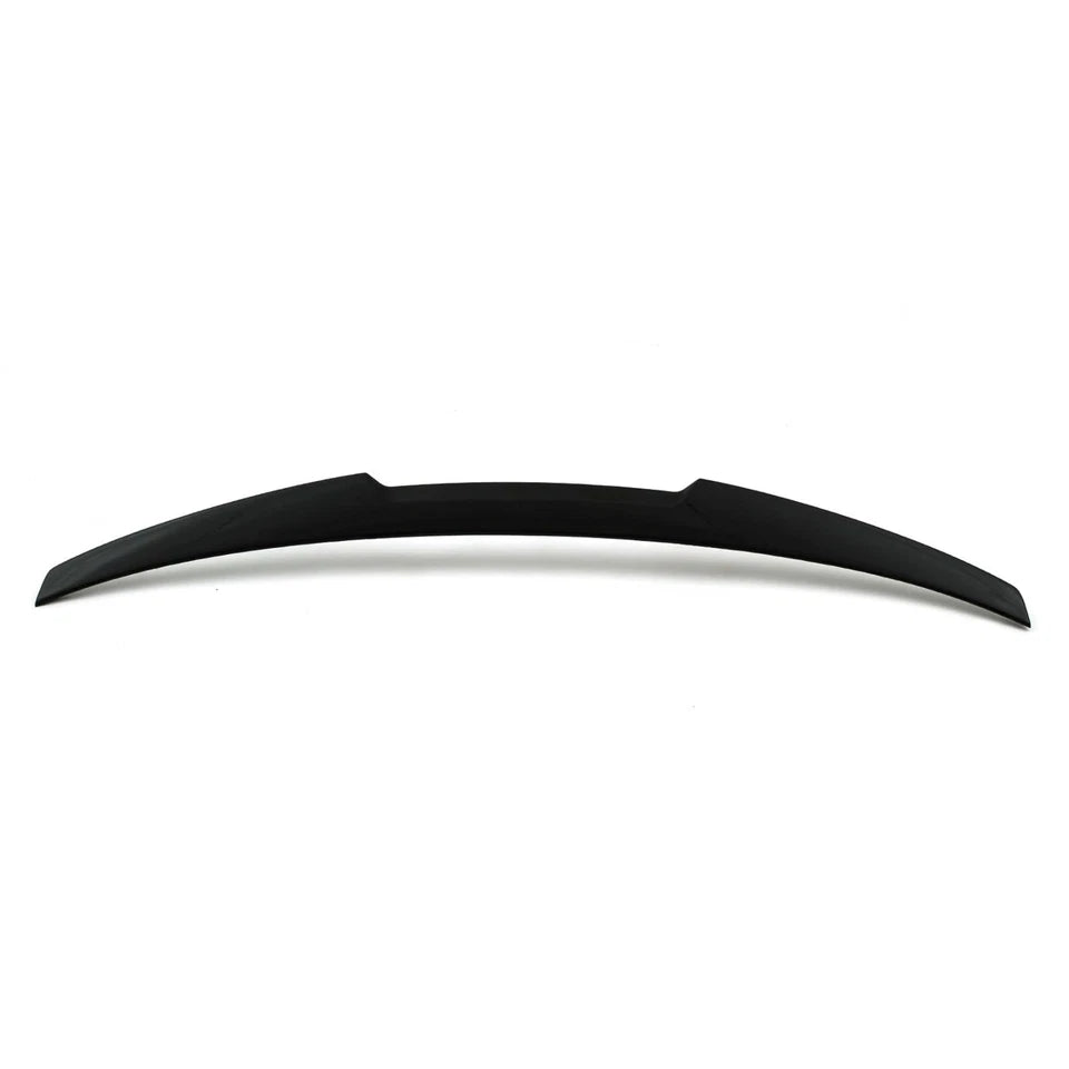 FOR BMW 5 SERIES G60 M4 STYLE REAR BOOT SPOILER LIP EXTENSION GLOSS BLACK  2024+
