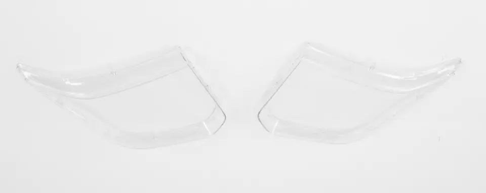 FOR FORD TRANSIT MK7 FACELIFT PAIR LEFT RIGHT CLEAR HEADLIGHT LENS LAMP COVER