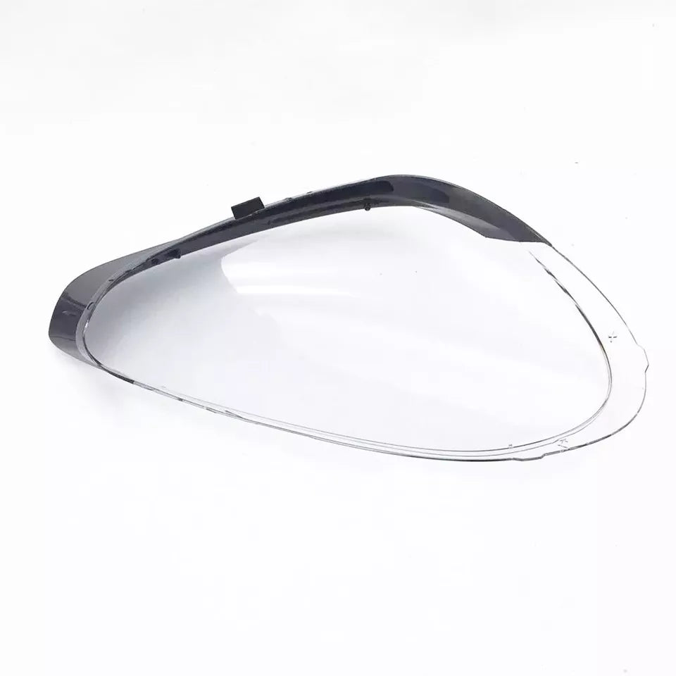 LEFT RIGHT SIDE PAIR HEADLIGHT LENS COVER LAMP FOR PORSCHE CAYENNE 958 2015-2018